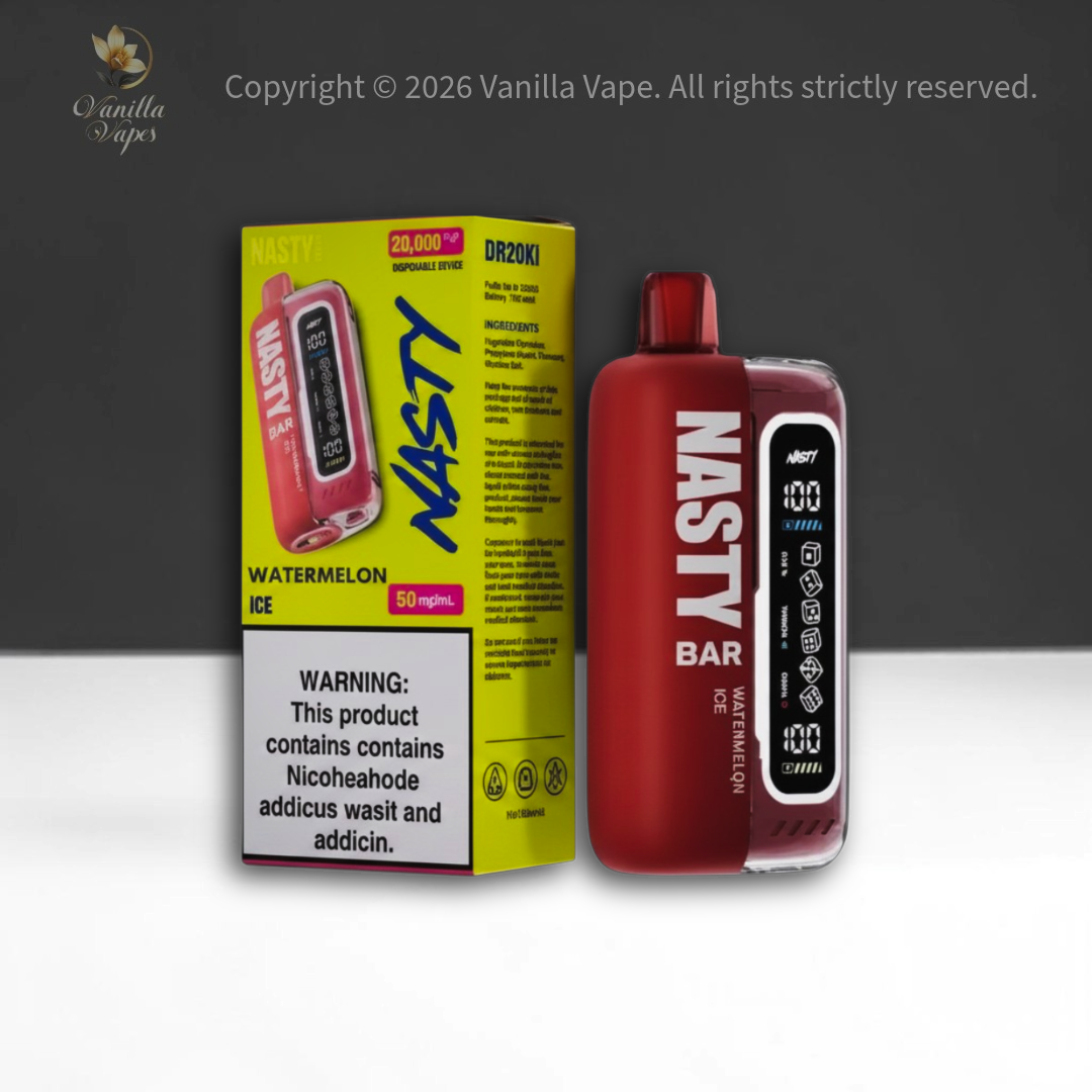 Nasty XL 20000 Puff Disposable 5% Vanilla Vape Nasty XL 20000 Puff Disposable 5% Vanilla Vape