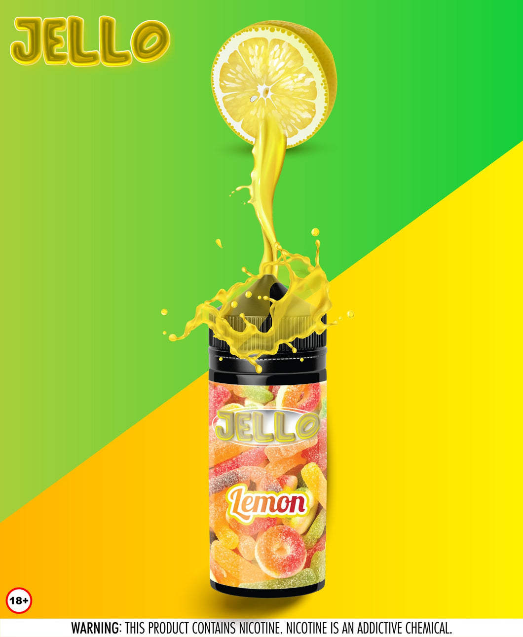 Cosmic Dropz Jello Lemon Nic Salts 30ml 35mg