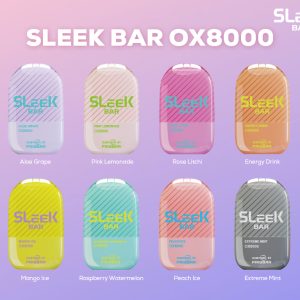 Sleek Bar 8000 Puff Disposable