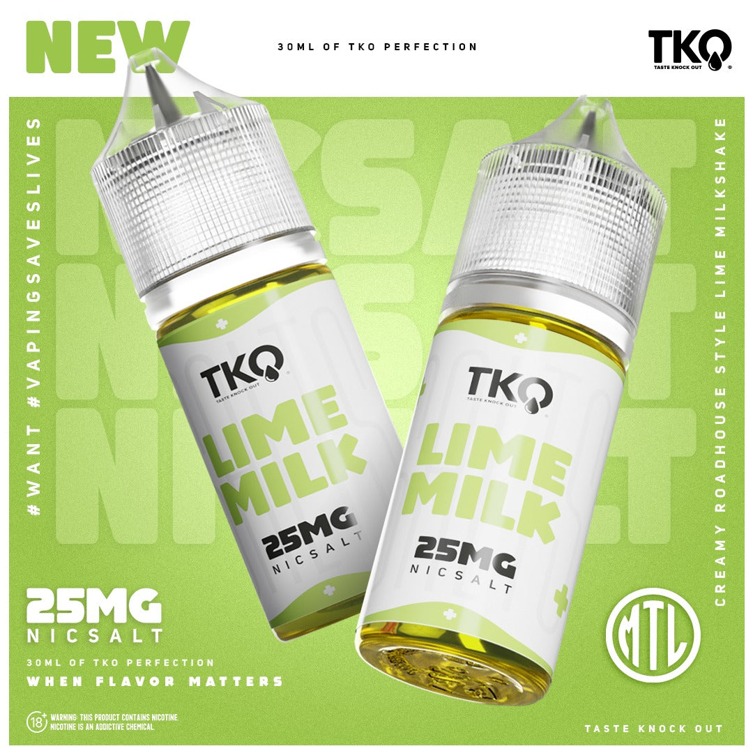 TKO Vape Co. Nic Salts 30ml