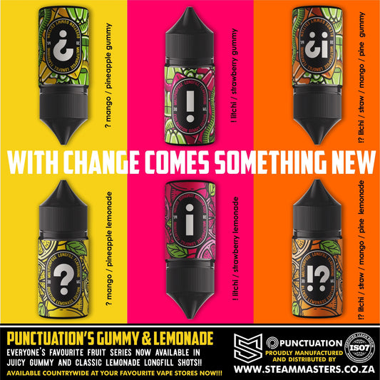 Steam Masters Exclamation Gummy and Lemonade 30ml LongFill - Combo