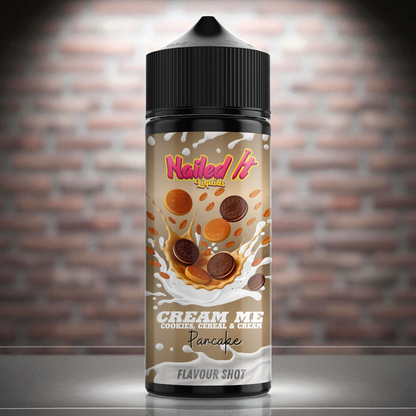 Nailed It Cream Me  120ml Longfill - Flavour Shot Only