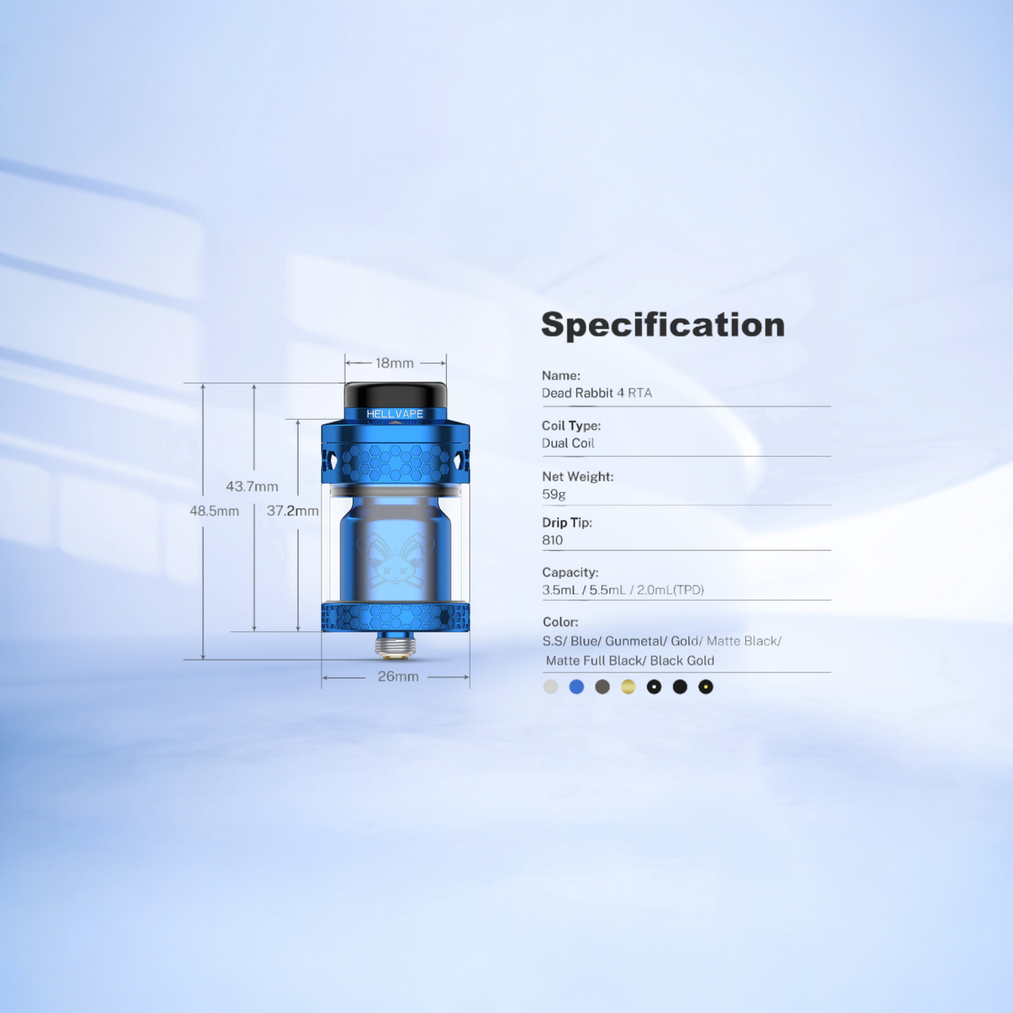 Hellvape Dead Rabbit 4 RTA