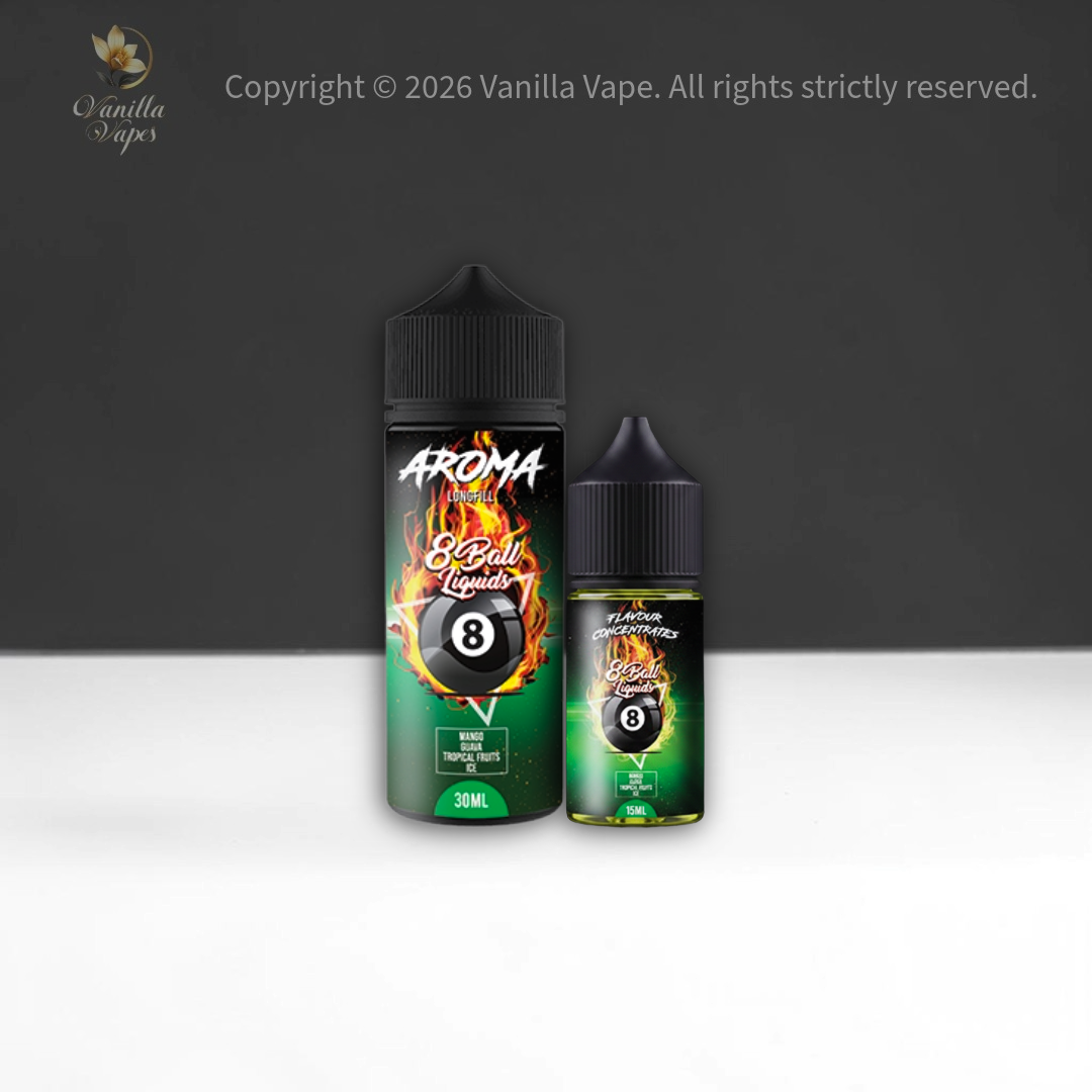 8 Ball Eliquids Longfills - Flavour Shot Only