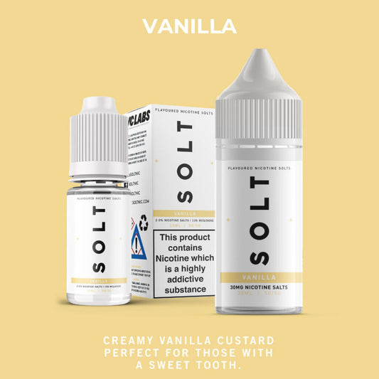 Solt Nic Salts Vanilla 30ml 30mg