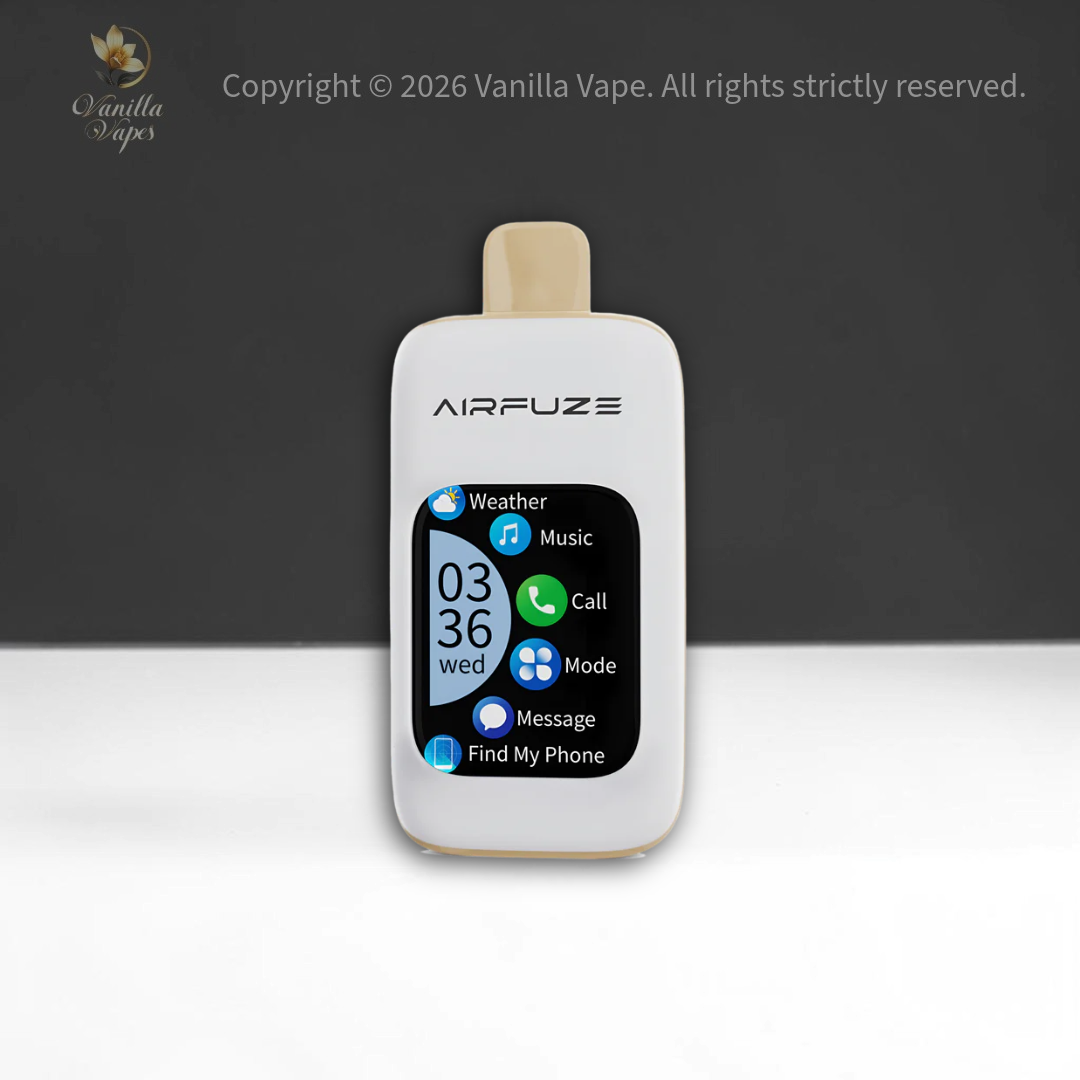Airfuze Smart 30000 Puff 5% Vanilla Vape Airfuze Smart 30000 Puff 5% Vanilla Vape