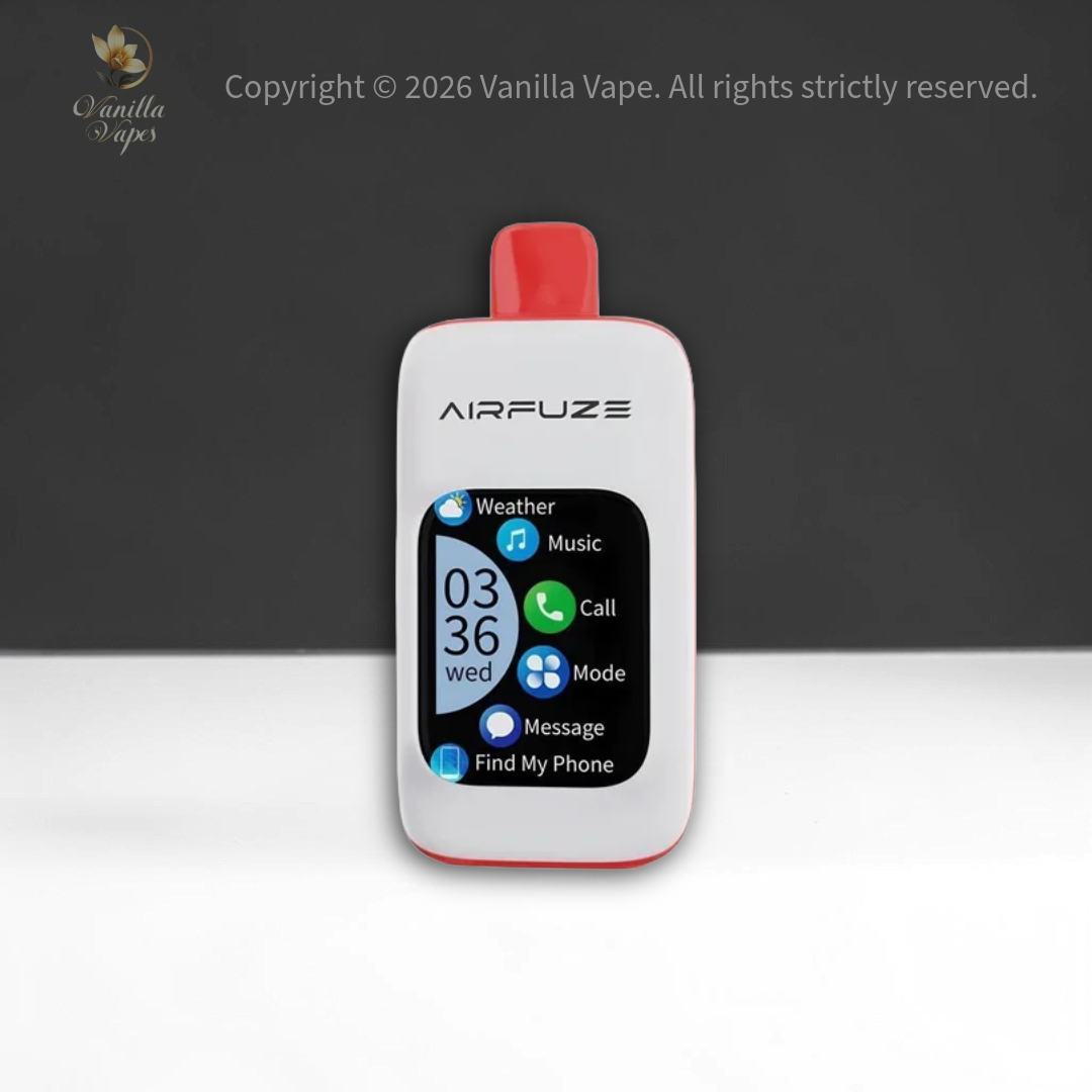 Airfuze Smart 30000 Puff 5% Vanilla Vape Airfuze Smart 30000 Puff 5% Vanilla Vape