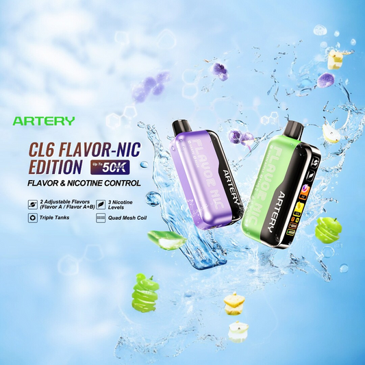 Artery CL6 50000 Puff Disposable 5%
