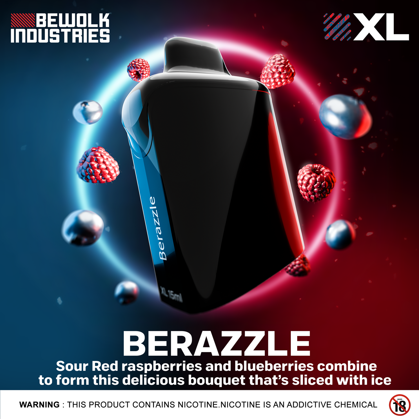 Bewolk XL Device 2, 20mg Interchangeable Cartridges