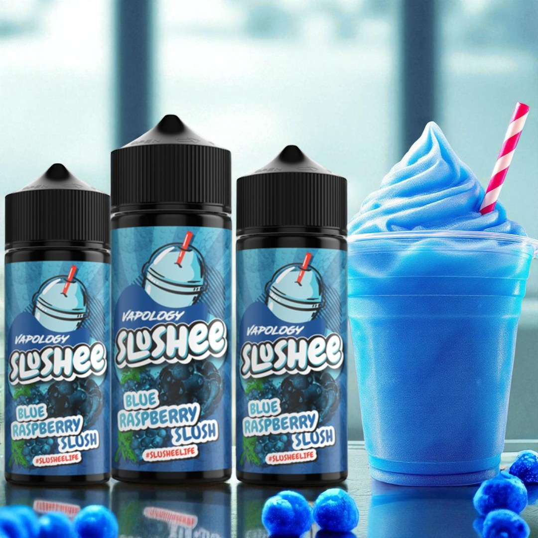 Vapology - Slushee Range Blue Raspberry Slushee 120ml 2mg
