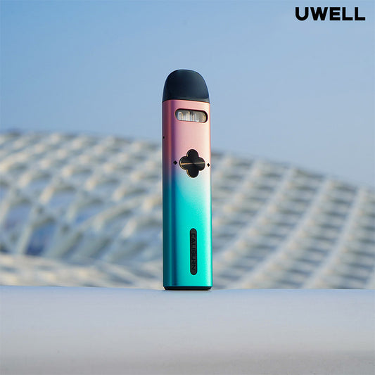 Pod System tagged "Uwell Caliburn Explorer Cyan and Pink" Vanilla Vape Pod System tagged "Uwell Caliburn Explorer Cyan and Pink" Vanilla Vape