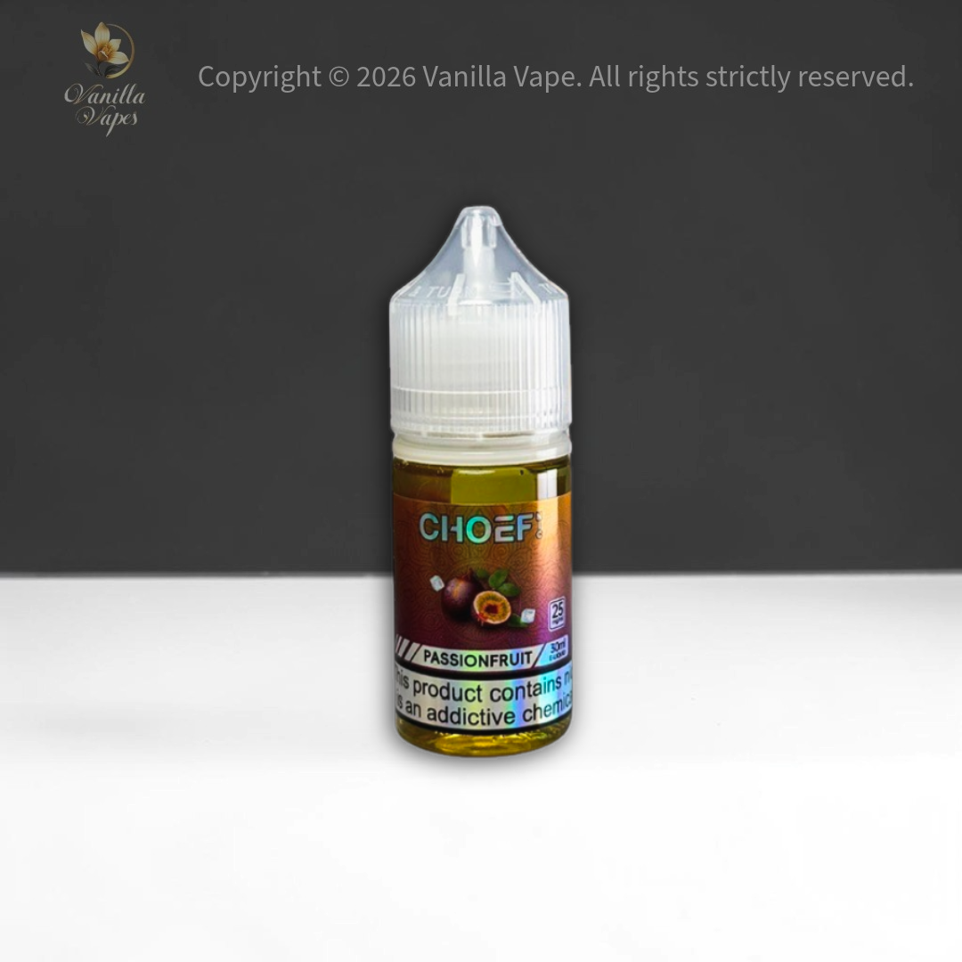 ChoefNic Salt Nic 30ml Vanilla Vape ChoefNic Salt Nic 30ml Vanilla Vape