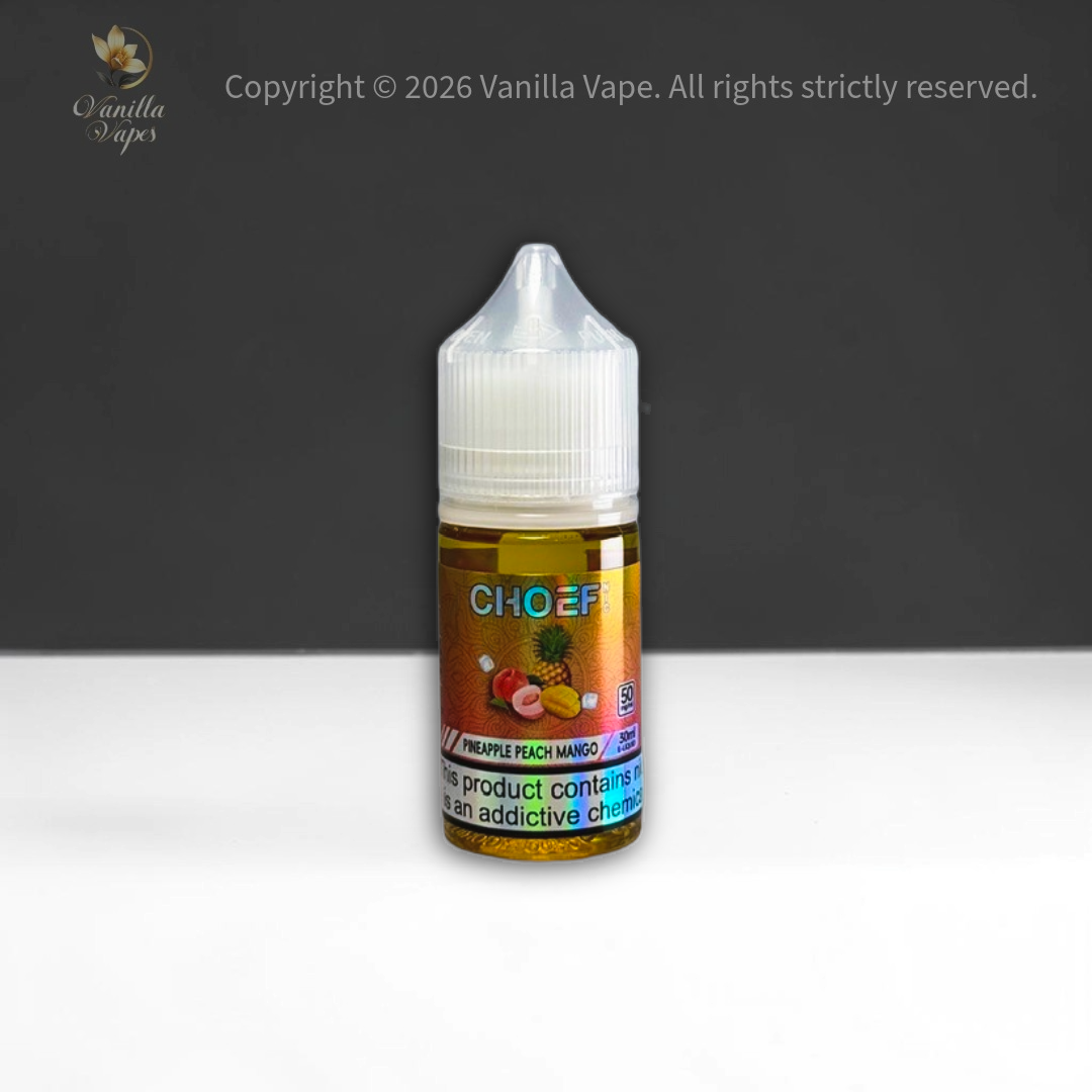 ChoefNic Salt Nic 30ml Vanilla Vape ChoefNic Salt Nic 30ml Vanilla Vape