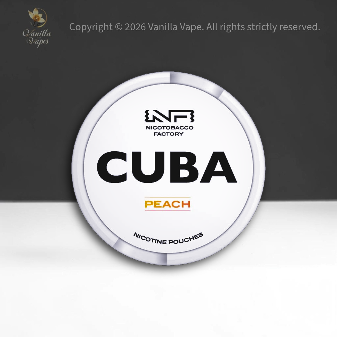 Cuba White Nic Pouches - 16mg