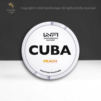 Cuba White Nic Pouches - 16mg