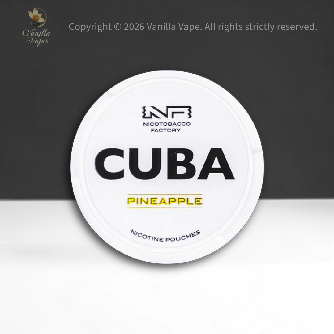 Cuba White Nic Pouches - 16mg