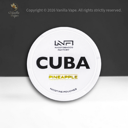 Cuba White Nic Pouches - 16mg