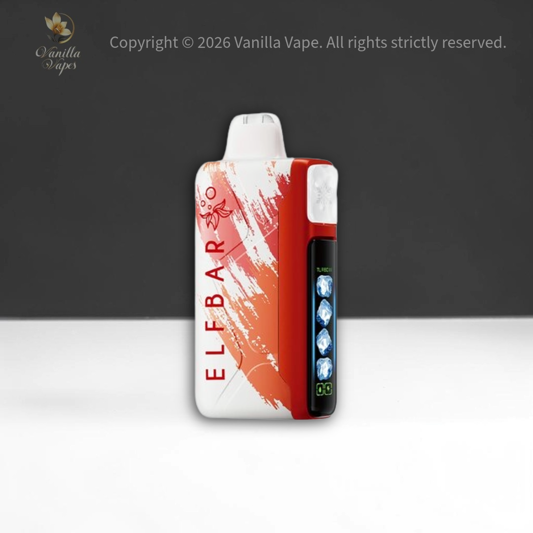 Elfbar Ice King 25000 Puff Disposable 5% Vanilla Vape Elfbar Ice King 25000 Puff Disposable 5% Vanilla Vape