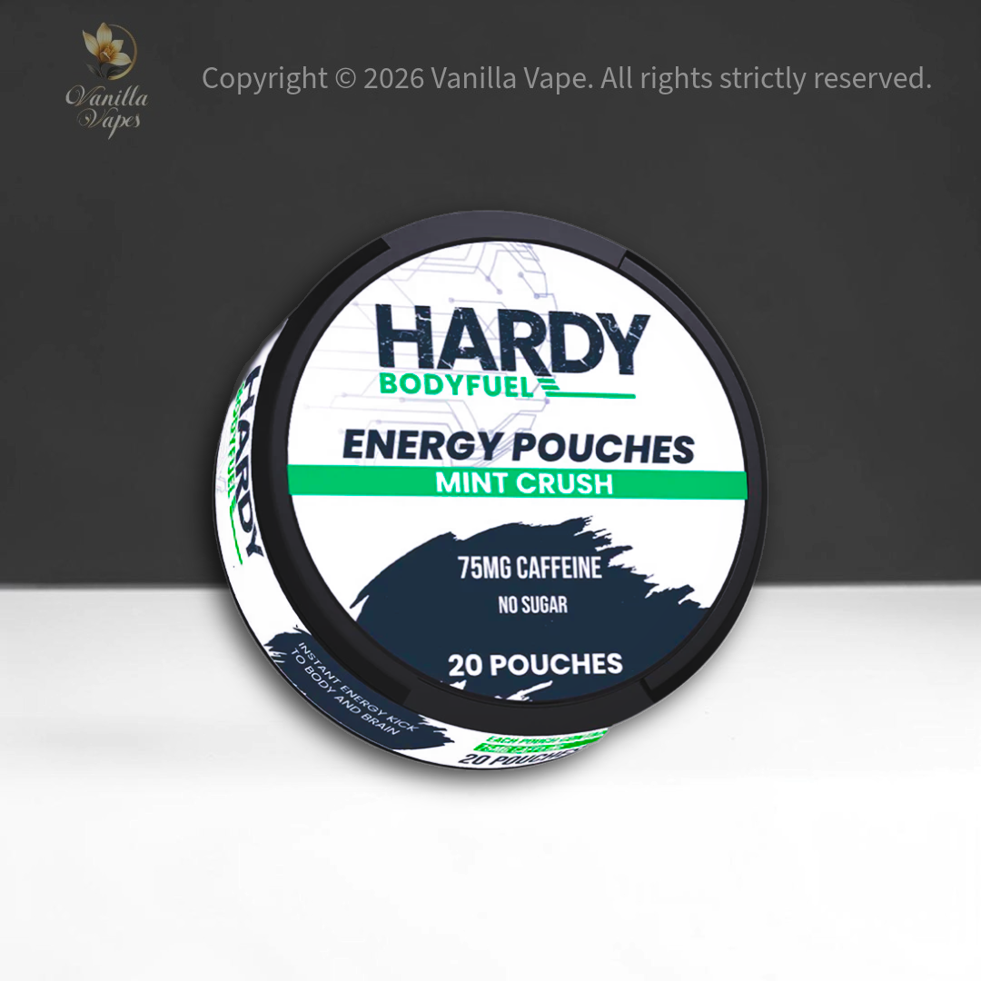 Hardy Caffeine Pouches 75mg 20pc
