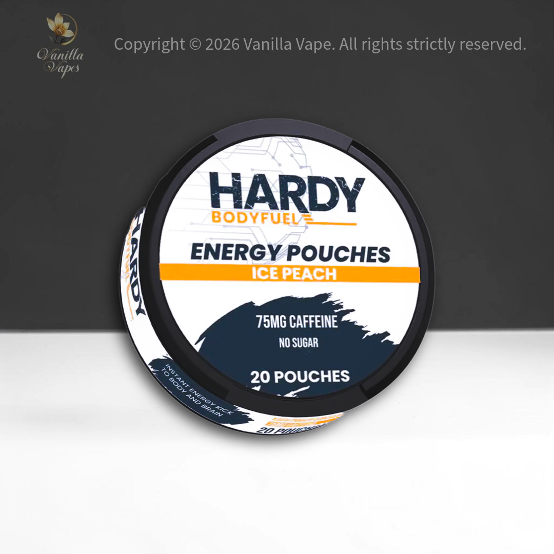Hardy Caffeine Pouches 75mg 20pc