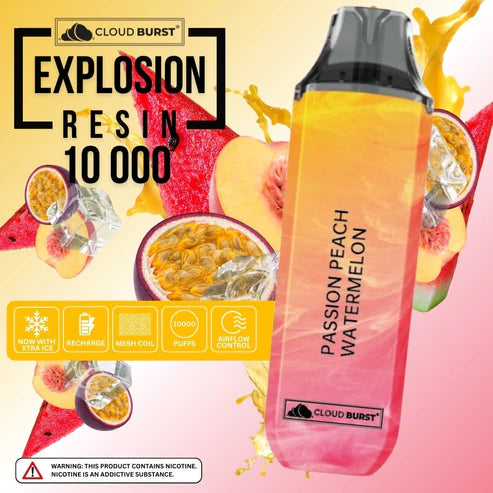 Cloud Burst 10000 Puff Disposables Vanilla Vape Cloud Burst 10000 Puff Disposables Vanilla Vape
