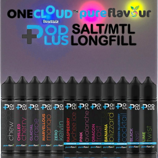 One Cloud Pod Plus Longfill 60ml - Flavour Shot Only