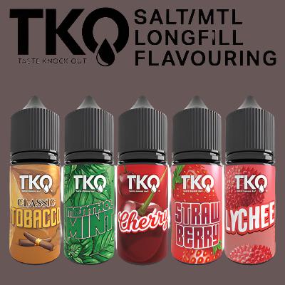 TKO Cheap Shot Longfil Salt/MTL 30ml - Aroma Only