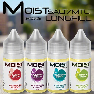 Kiberry/Moist Eliquids Nic Salts Longfill 30mg 30ml - Combo