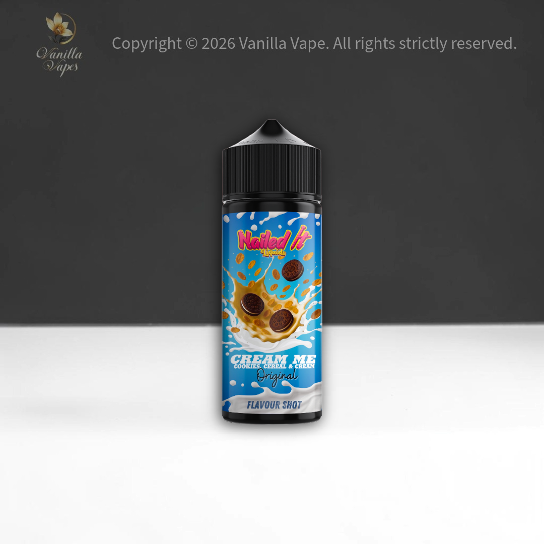 Nailed It Cream Me 120ml Longfill - Flavour Shot Only