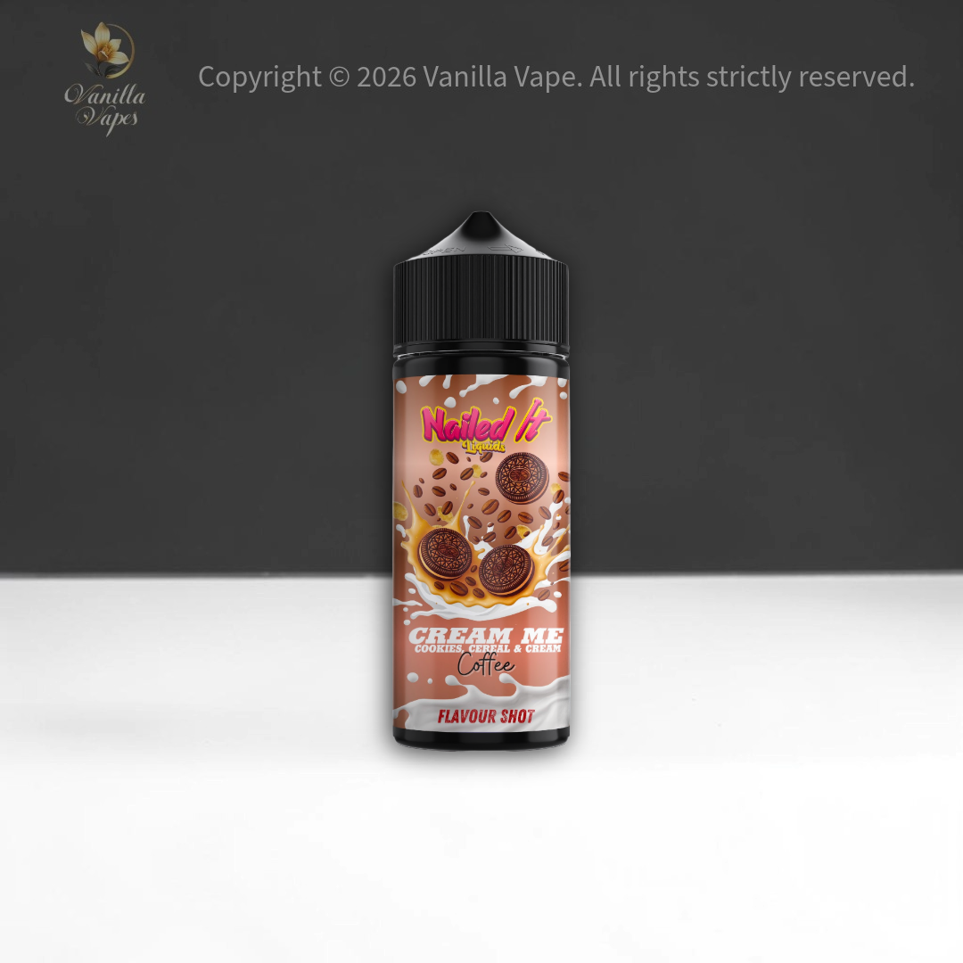 Nailed It Cream Me 120ml Longfill - Flavour Shot Only