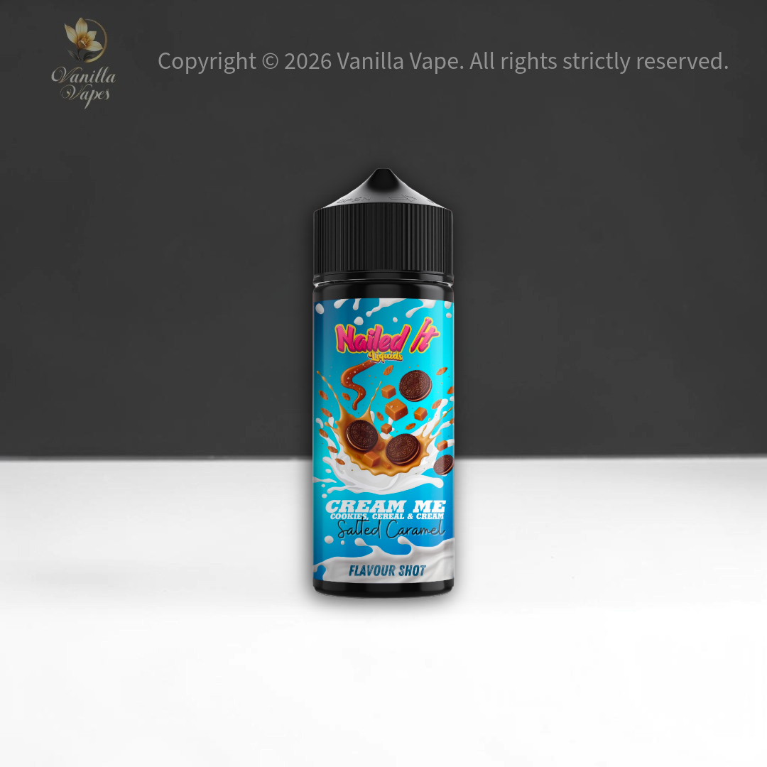 Nailed It Cream Me 120ml Longfill - Flavour Shot Only