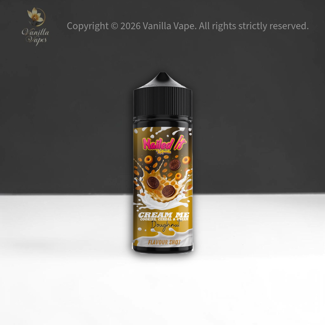 Nailed It Cream Me 120ml Longfill - Flavour Shot Only