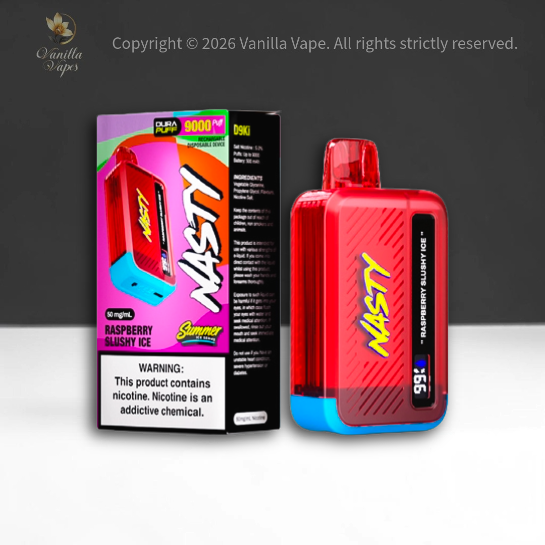 Nasty 9000 Puff Disposable Vape 5% – Vanilla Vape