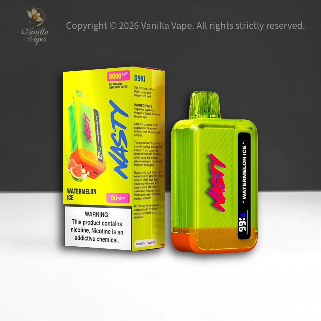 Nasty 9000 Puff Disposable Vape 5%