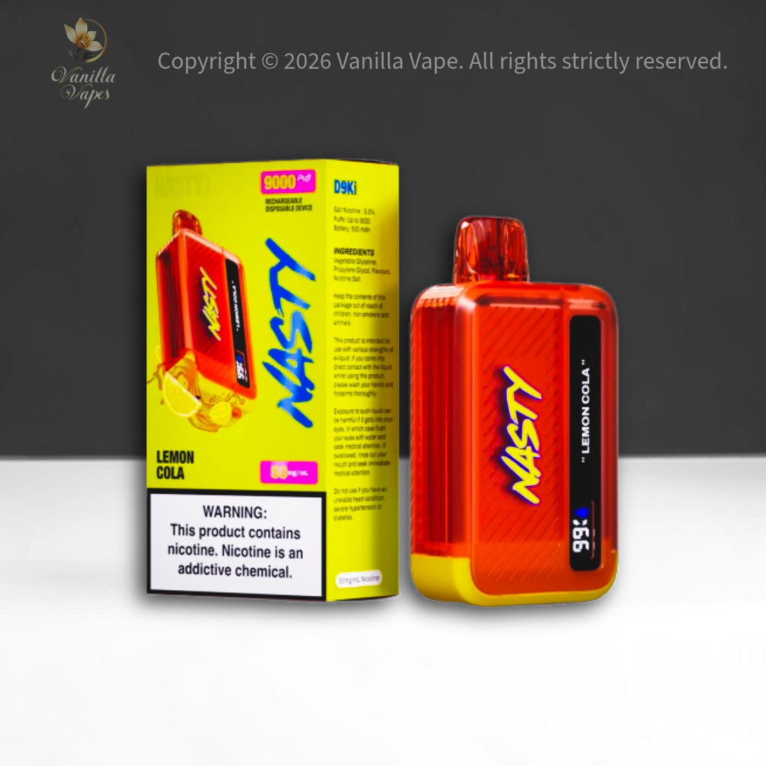 Nasty 9000 Puff Disposable Vape 5%