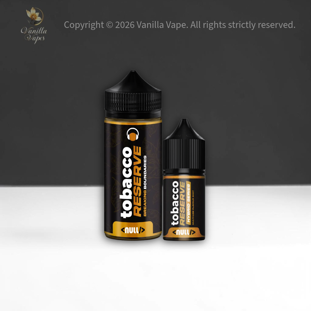 Null E-liquids Longfills Flavours - Flavor Shot Only