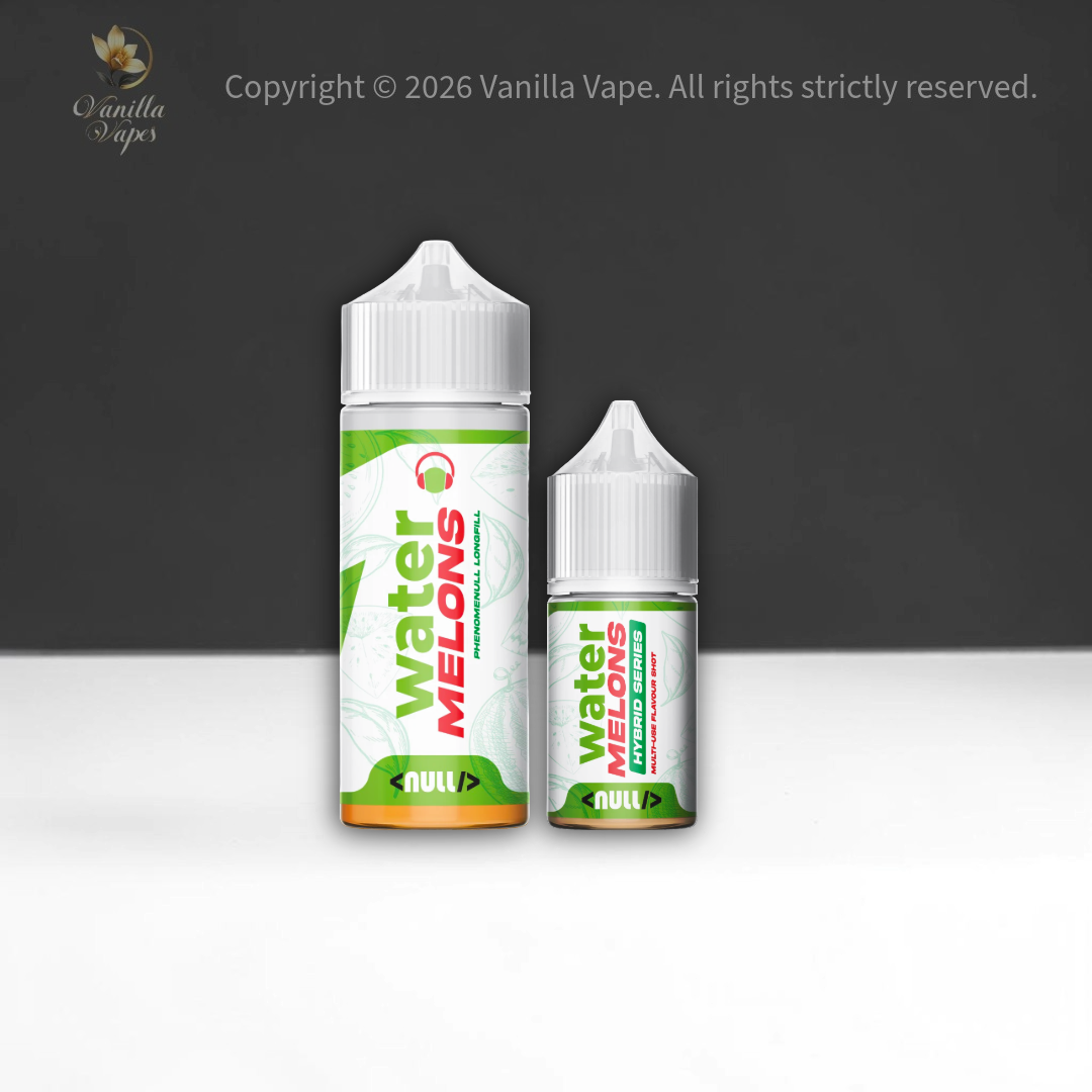 Null E-liquids Longfills Flavours - Flavor Shot Only