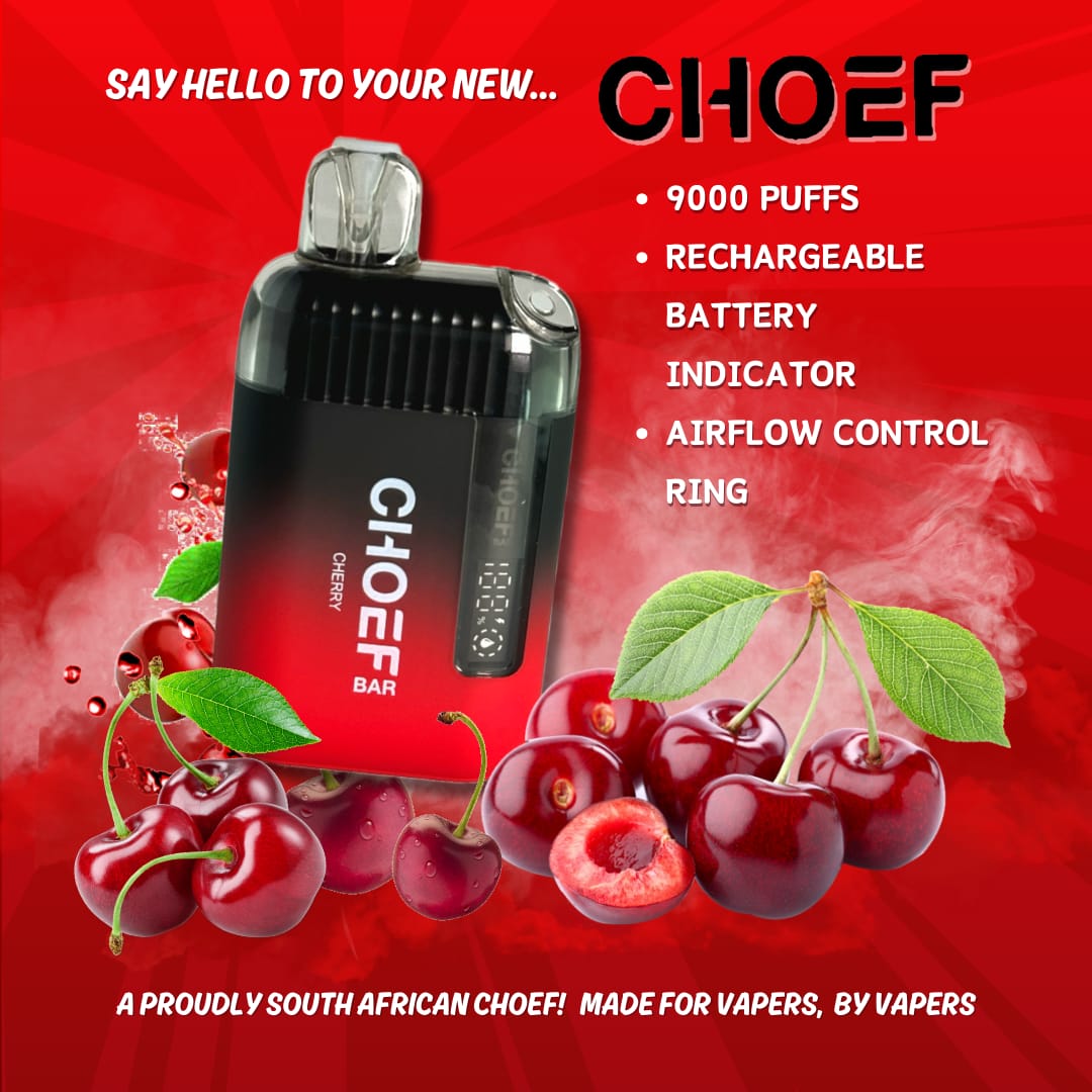 Choef Bar 9000 Puff Disposable 4% – Vanilla Vape