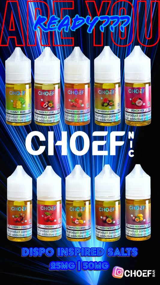 ChoefNic Salt Nic 30ml