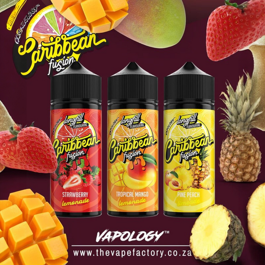 Vapology Carribean Range Longfill - Flavour Shot only