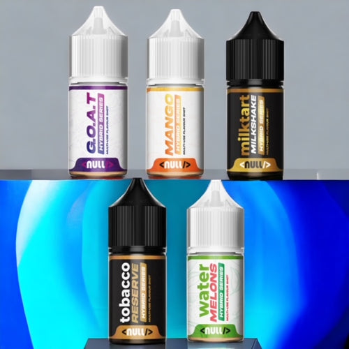 Null E-Liquids Longfill 30ml 12mg Hybrid Series MTL - Combo