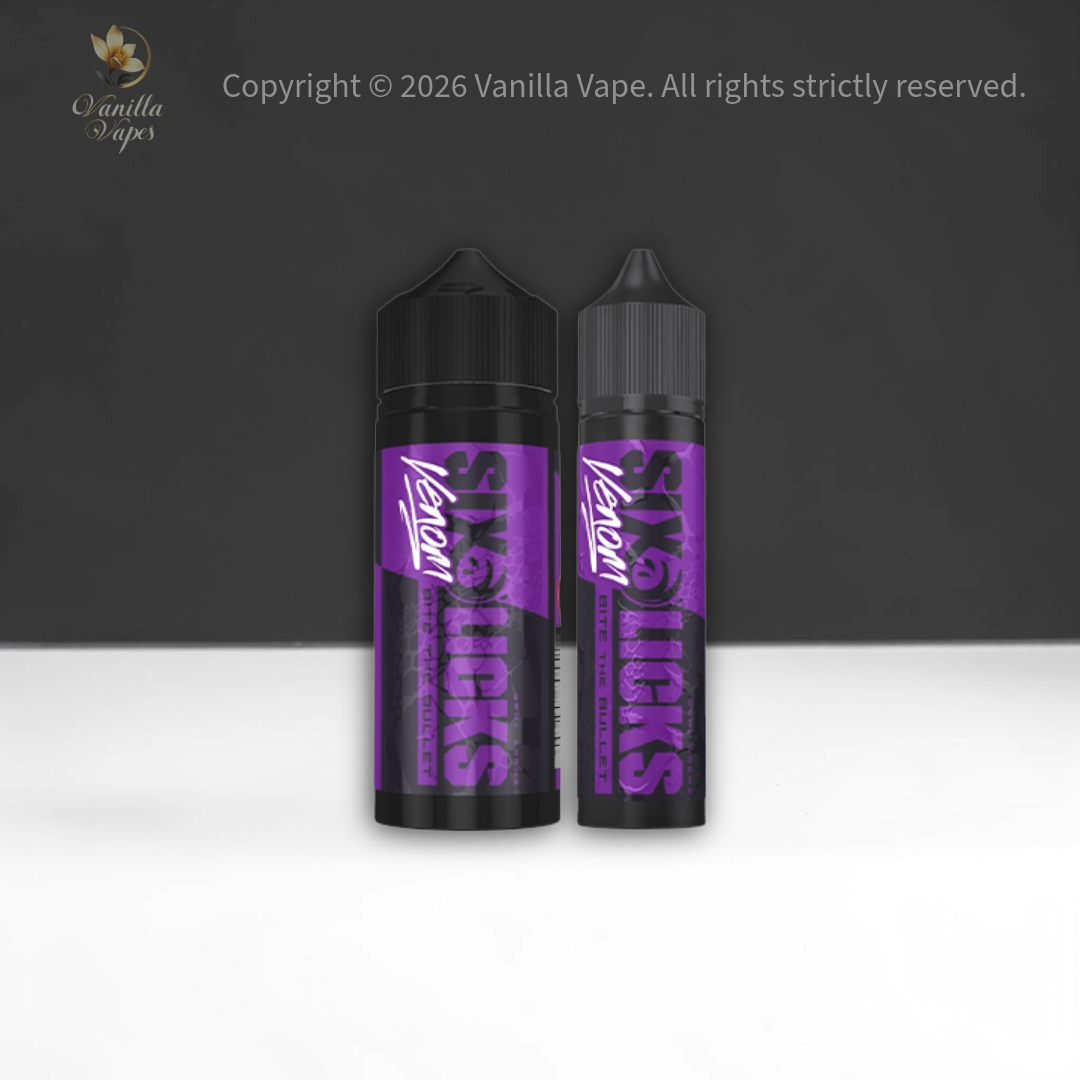 Six Licks Venom Longfills - Flavour Only