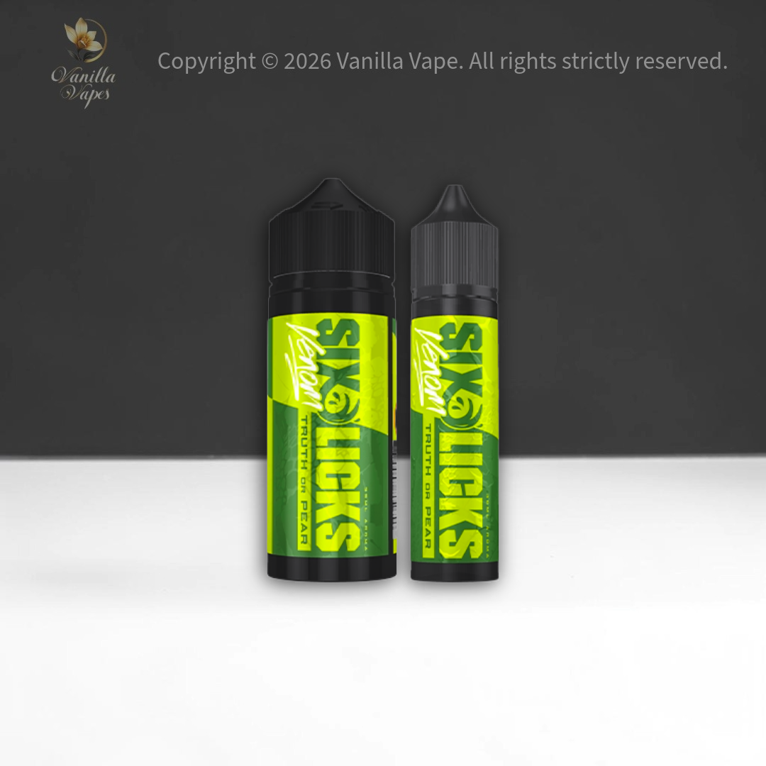 Six Licks Venom Longfills - Flavour Only