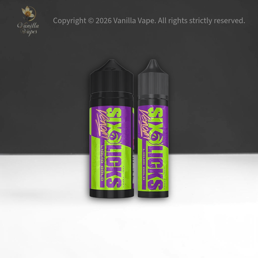 Six Licks Venom Longfills - Flavour Only