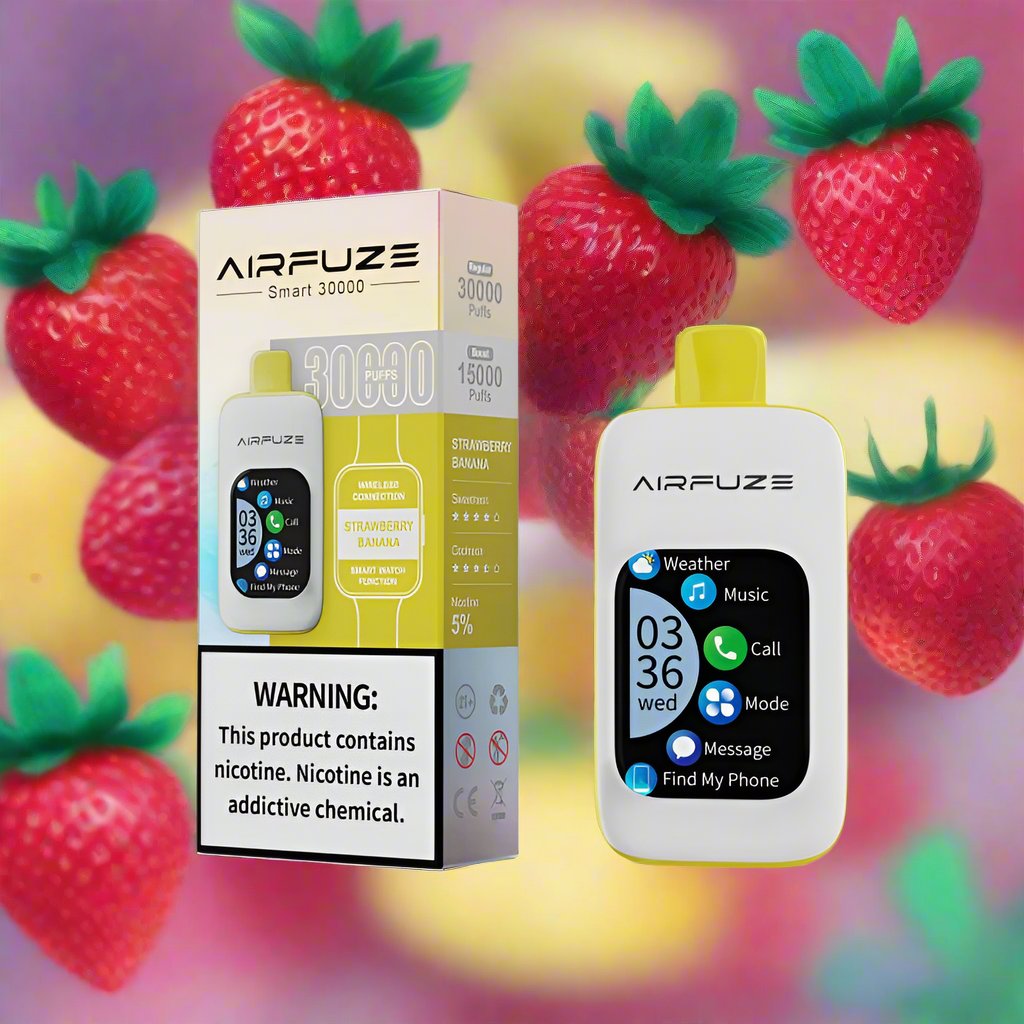 Airfuze Smart 30000 Puff 5% Vanilla Vape Airfuze Smart 30000 Puff 5% Vanilla Vape