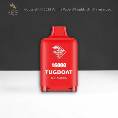 Tugboat 16000 Puff Cartridge per Cartridge 5%