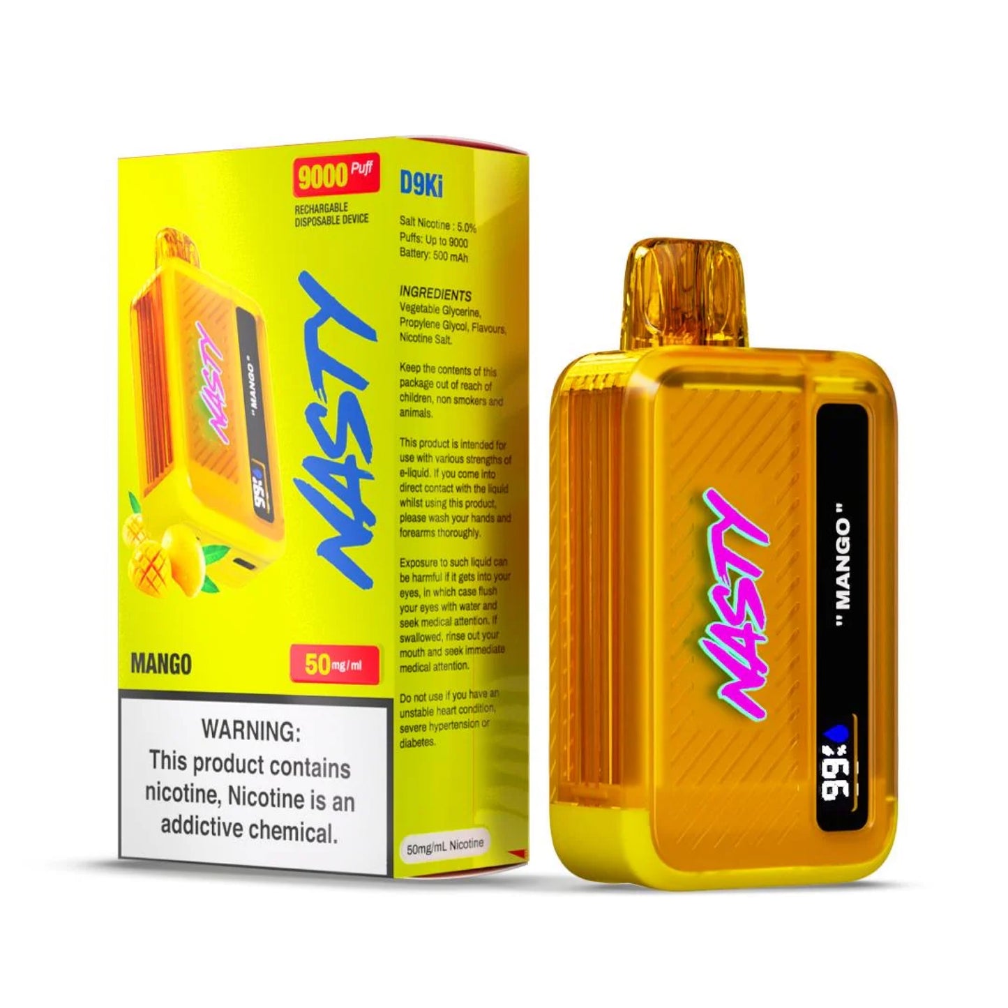 Nasty 9000 Puff Disposable Vape 5%