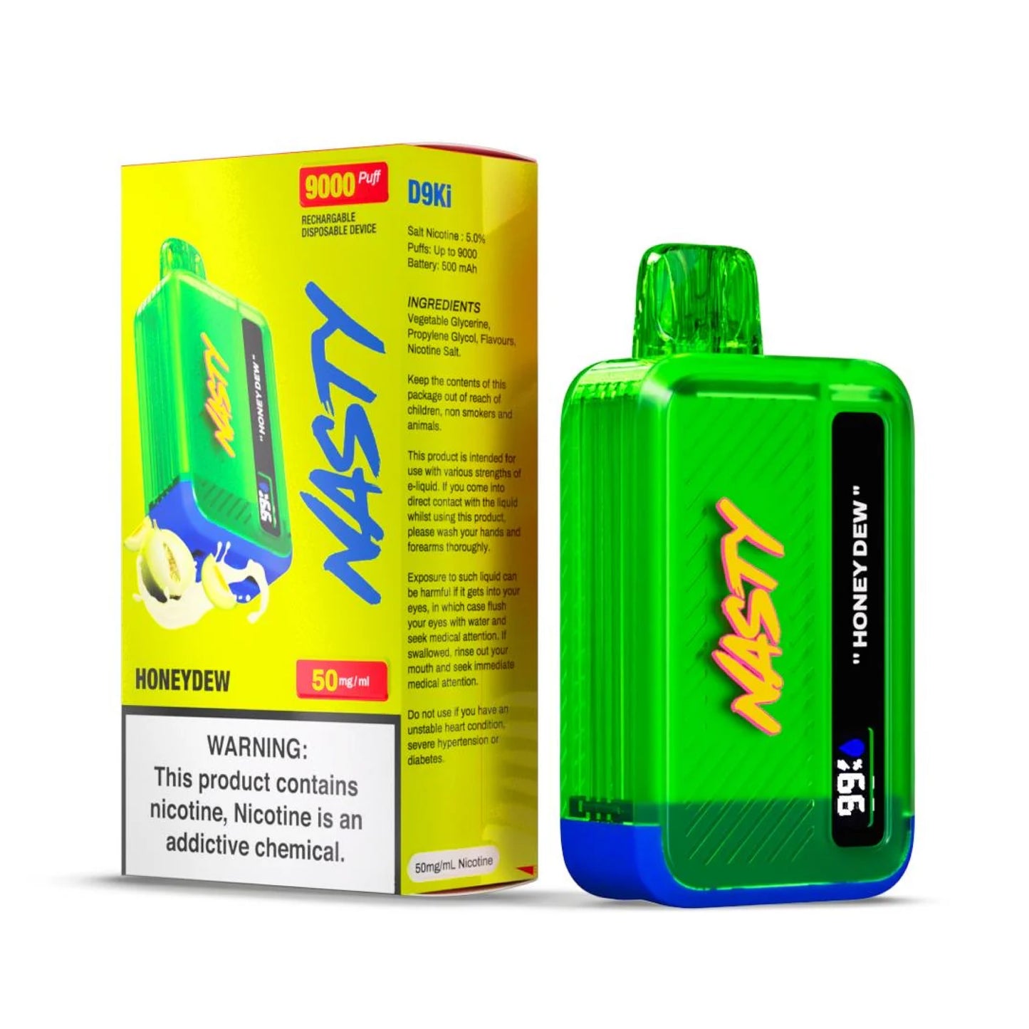 Nasty 9000 Puff Disposable Vape 5%