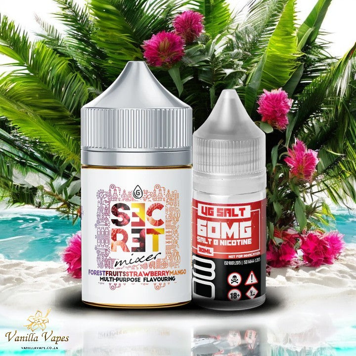 G-Dropz Secret Mixer Longfill Nic Salts 60ml - Combo