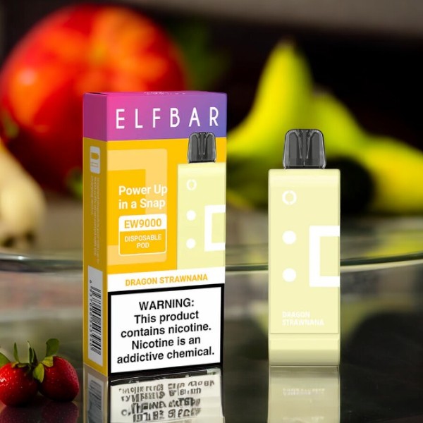 ElfBar EW9000 Flavour Pods 5% Vanilla Vape ElfBar EW9000 Flavour Pods 5% Vanilla Vape